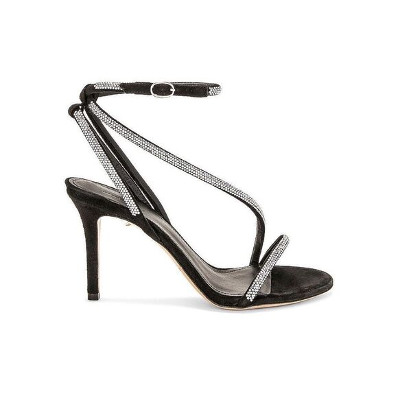 ISABEL MARANT Atria Strassy Sandal in Black Size 38 EU 8 US MSRP: $1,235 - Picture 1 of 9